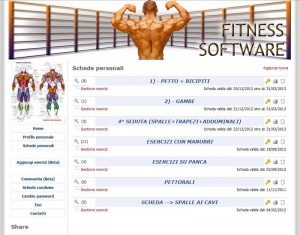 Scheda da palestra in casa