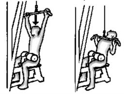 Lat machine avanti presa larga